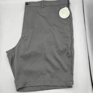 NWT Perry Ellis Portfolio‎ Mens Gray Shorts Size 40 With 9" Inseam